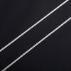 1.1mm/1.5mm Delicate Stainless Steel Thin Necklace Chain for Women Men Neck Choker Metal Silver/Gold Jewelry Accessories