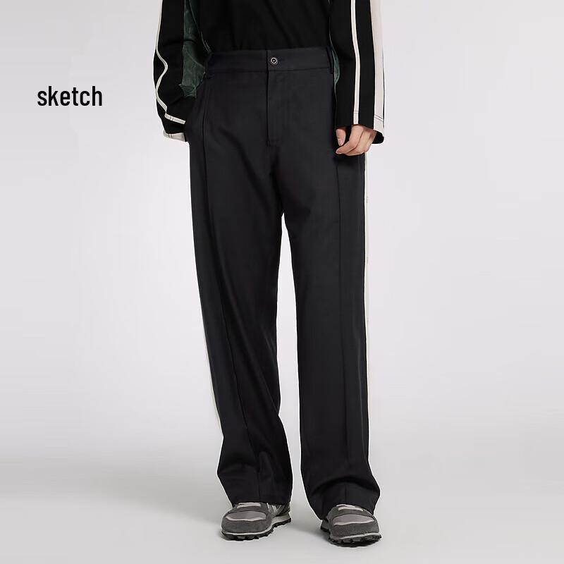 

Men s Casual Straight-Leg Trousers S