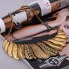 Fashionable European Style Alloy Necklace With Floral Design For Gift And Travel Souvenirs