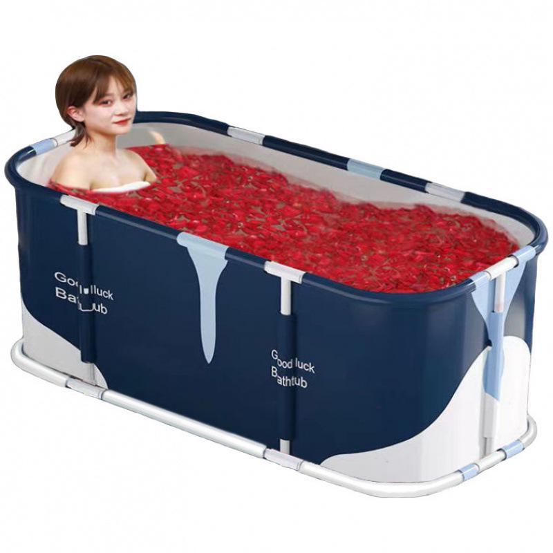 Portable Foldable Bathtub: Adult & Child Indoor Bath Basin