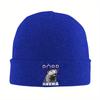 Polish Beaver Meme Bobr Bober Kurwa Knitted Caps Women's Men's Skullies Beanies Autumn Winter Hats Acrylic Warm Cap