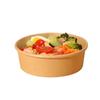 Disposable Kraft Paper Food Containers with Lids