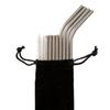 TRESPASS Foreverstraw Edelstahl-Strohhalm (Packung mit 8)