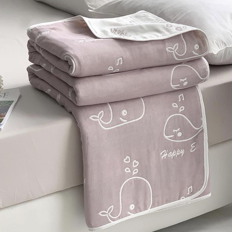 Cotton six-layer yarn Xia Liang quilt pure cotton towel quilt empty blanket nap blanket gauze blanket