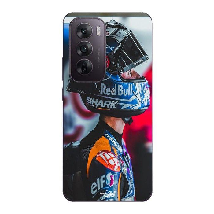 Coque Pour Oppo Reno 12 5g Miguel Oliveira moto gp fond sombre Maniacase