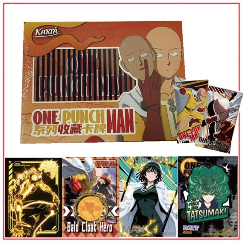 KATA One Punch Man Card Namebook Serious Version SJF Saitama Genos Anime Battle Collection Cards Kids Birthday Gifts
