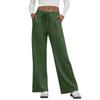Women's Fashion Loose-Fit Solid Color Pocketed Elastic Waist Drawstring Sweatpants