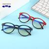 Anti-Blue Light Round Retro Reading Glasses - Large Frame for Men & Women