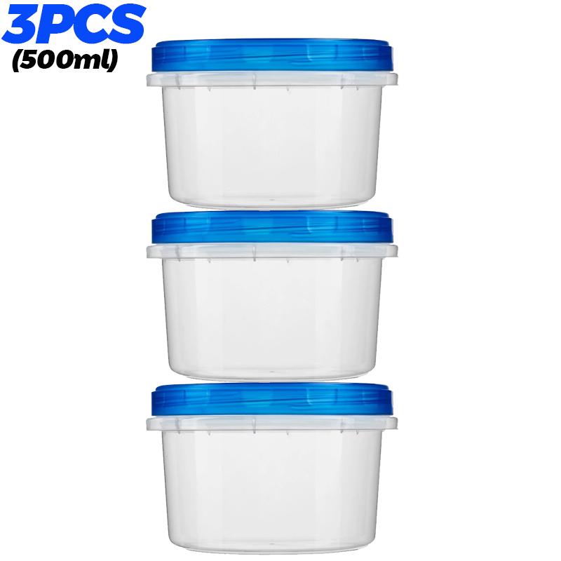 1/10pcs Food Storage Boxes Portable Kitchen Vegetables Fruits Meat Sealed Preservation Boxes Outdoor Picnic Sealed Containers