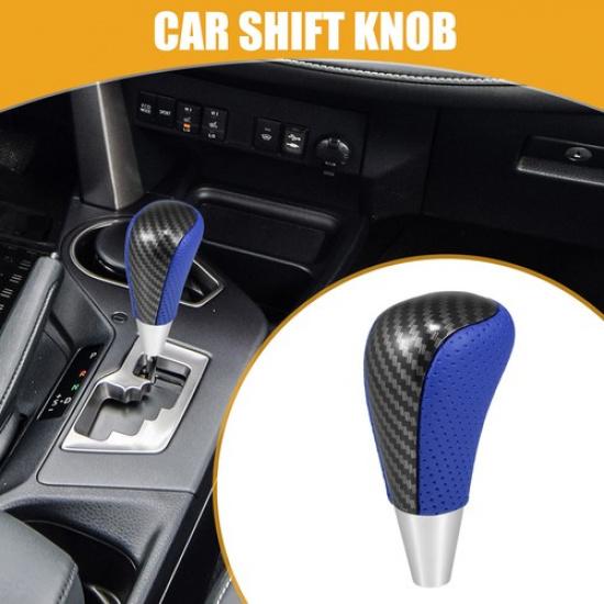 Gear Shift Knob Car Inner Gear Shifter Knob for Toyota Yaris 2004-2018 Blue