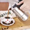 2/4/6/9/12 Cups Coffee Pot Mocha Espresso Latte Stovetop Filter Stainless Steel for Kitchen Moka Coffee Maker Coffee Maker Pot