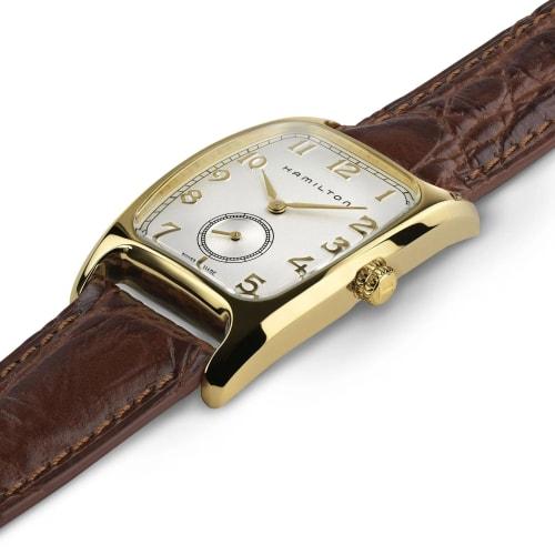 Hamilton HAMILTON Men's AMERICAN CLASSIC VINTAGE BOULTON H13431553 Watch with Official Warranty, Officially Imported