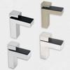 Supporto Regolabile a Forma di F per Scaffale in Vetro Premium Accessorio per Decorazione Domestica Supporto a Parete Portavetro Spessore Regolabile