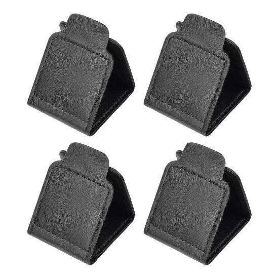 Yousheng Car Seat Belt Adjuster for Kids Adults Soft Faux Leather Shoulder Pad with Clip Universal Seat Belt Buckle for Comfort And Neck Protection