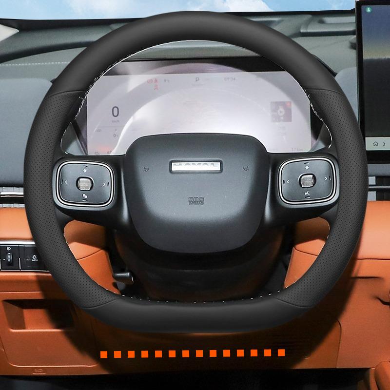For Haval Menglong Raptor 2026-2026 Car Steering Wheel Cover Leather Ultra-thin Anti Slip Car Handle Covers Interior Accessories