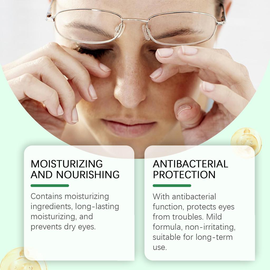 Ximonth Eye Care Drops Soothing Relief For Dry Eyes Hydrating Eye Moisturizer 1.5ml Pack Of 10