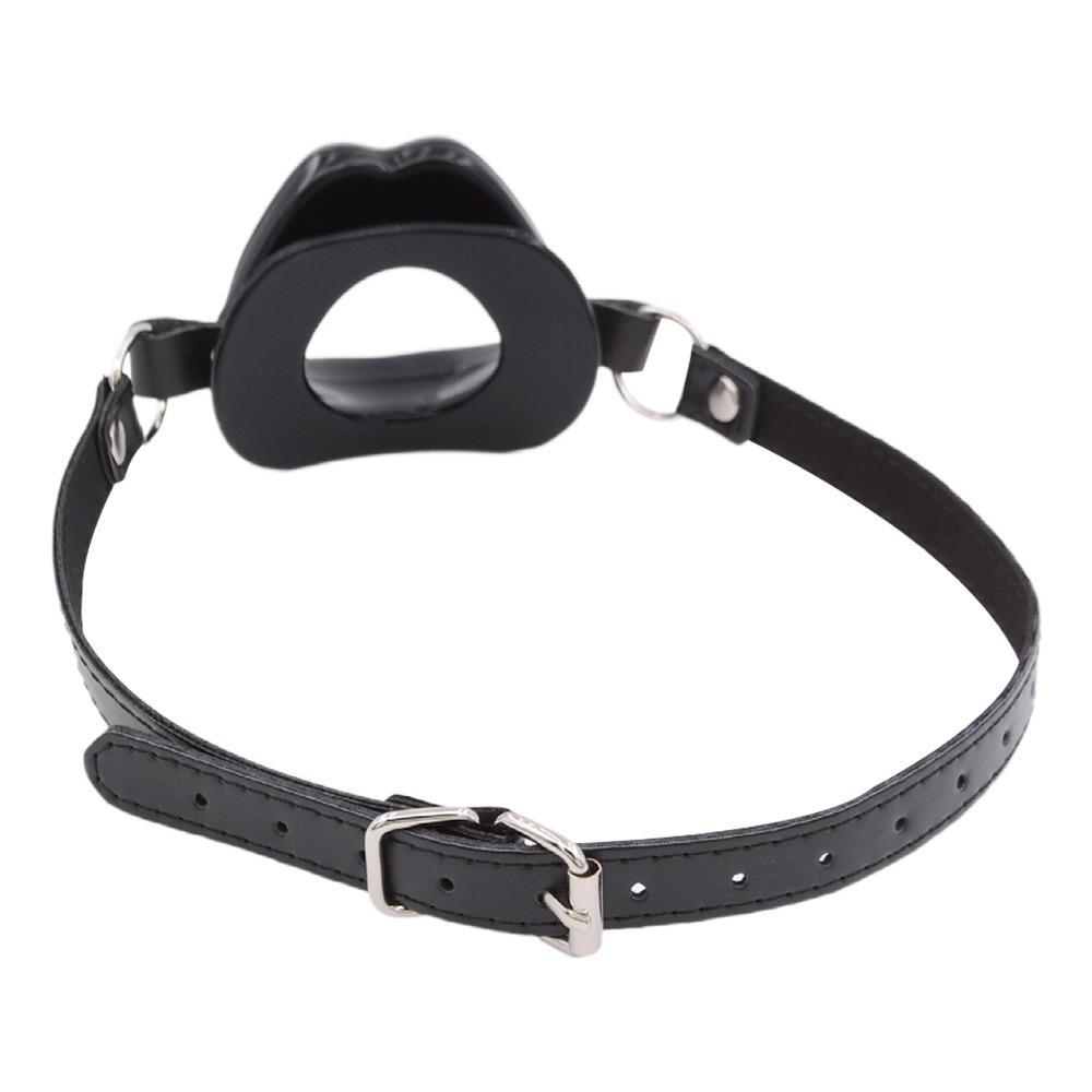 Silicone Oral Fixation Lips Ring Silicone O-Ring Open Mouth Gag for Couples Sex Toys Bondage Restraint Lips Shape Sex Shop