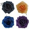 Home Decoration Artificial Roses 1 Box Flowers PE Foam Realistic Dahlia Rose Valentines Day Gift DIY Bridal Bouquets Fake Flower with Flexible