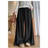 Women's High Waist Wide Leg Long Pants Relaxed Fit Soft Lounge Trousers Casual