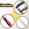 Bar Clamp F Carbon Steel Heavy Duty Fast Sliding Clip Woodworking Tool for Workbench