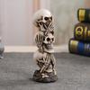 Skeleton Character Decoration Ornaments Terrifying Skull Resin Handicraft Small Ornaments