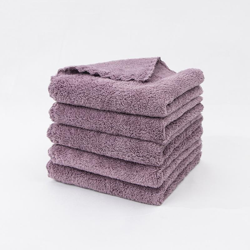 

Салфетка из кораллового флиса - Мягкое, Впитывающее, Многоцветное полотенце для уборки из микрофибры 25*25cm (10 pcs, random colors)