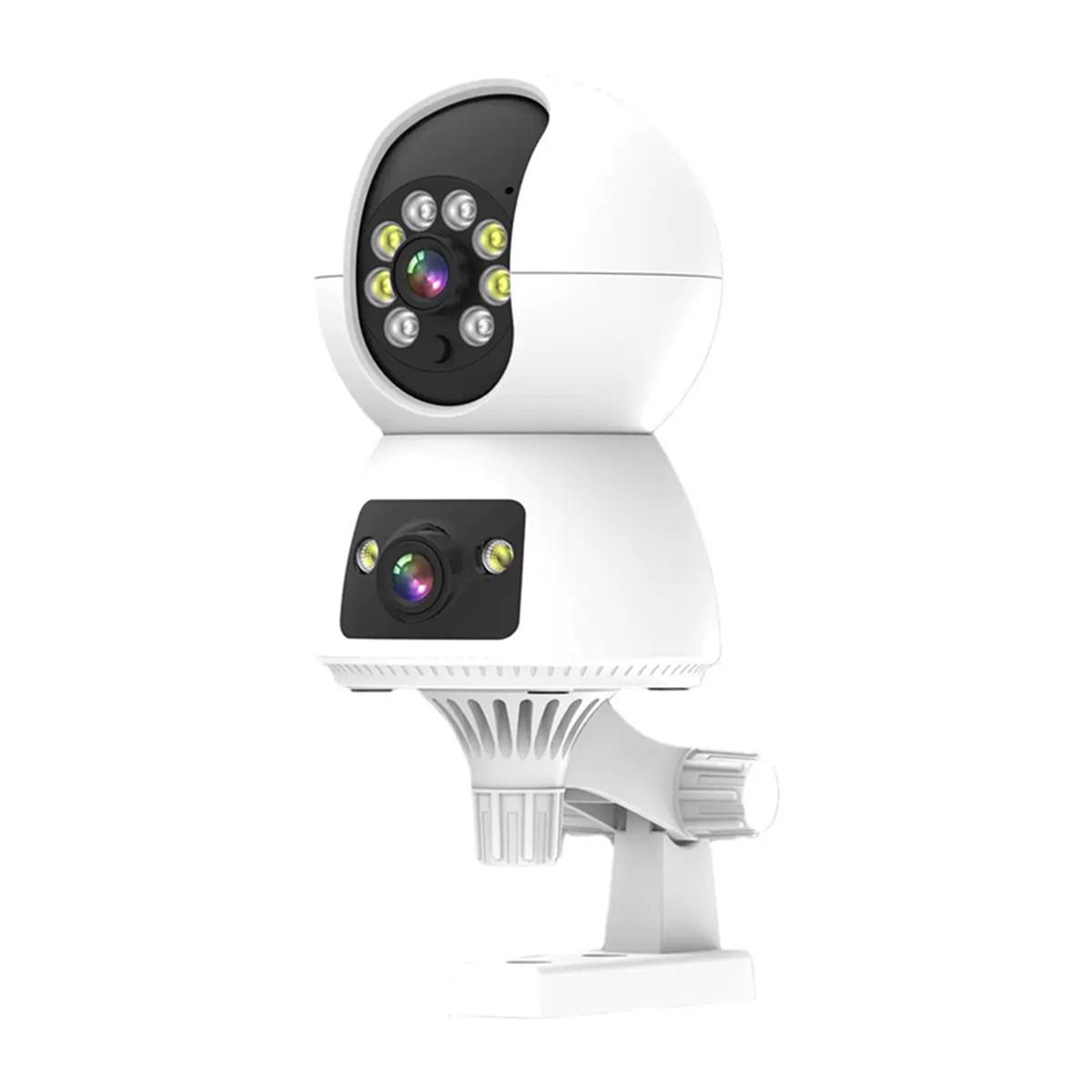 

2-megapixel (1080P) * 2, cloud storage, voice intercom, dual-lens combination of bullet and pan-tilt dome camera, supports human body tracking