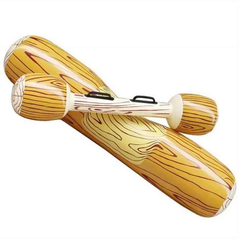 Premium Double Inflatable Pool Float Set with Swim Log and Rings for Adults Summer Water Fun Beach Swimming Sports Equipment