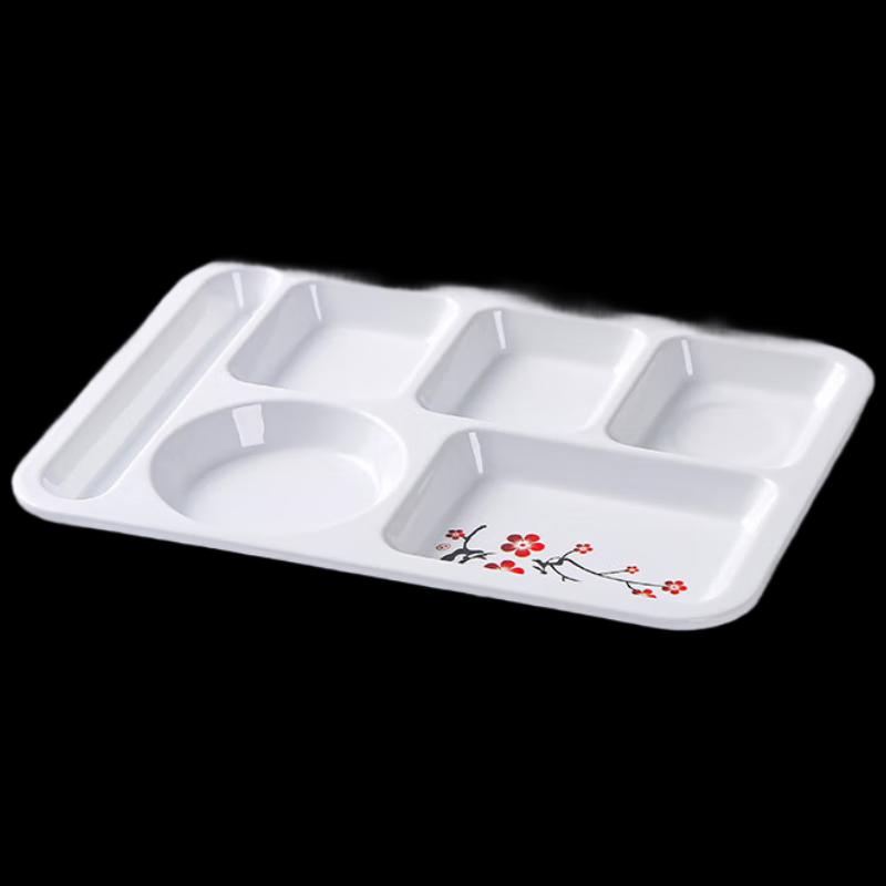 Huihuang Food Grade Melamine Divided Lunch Tray