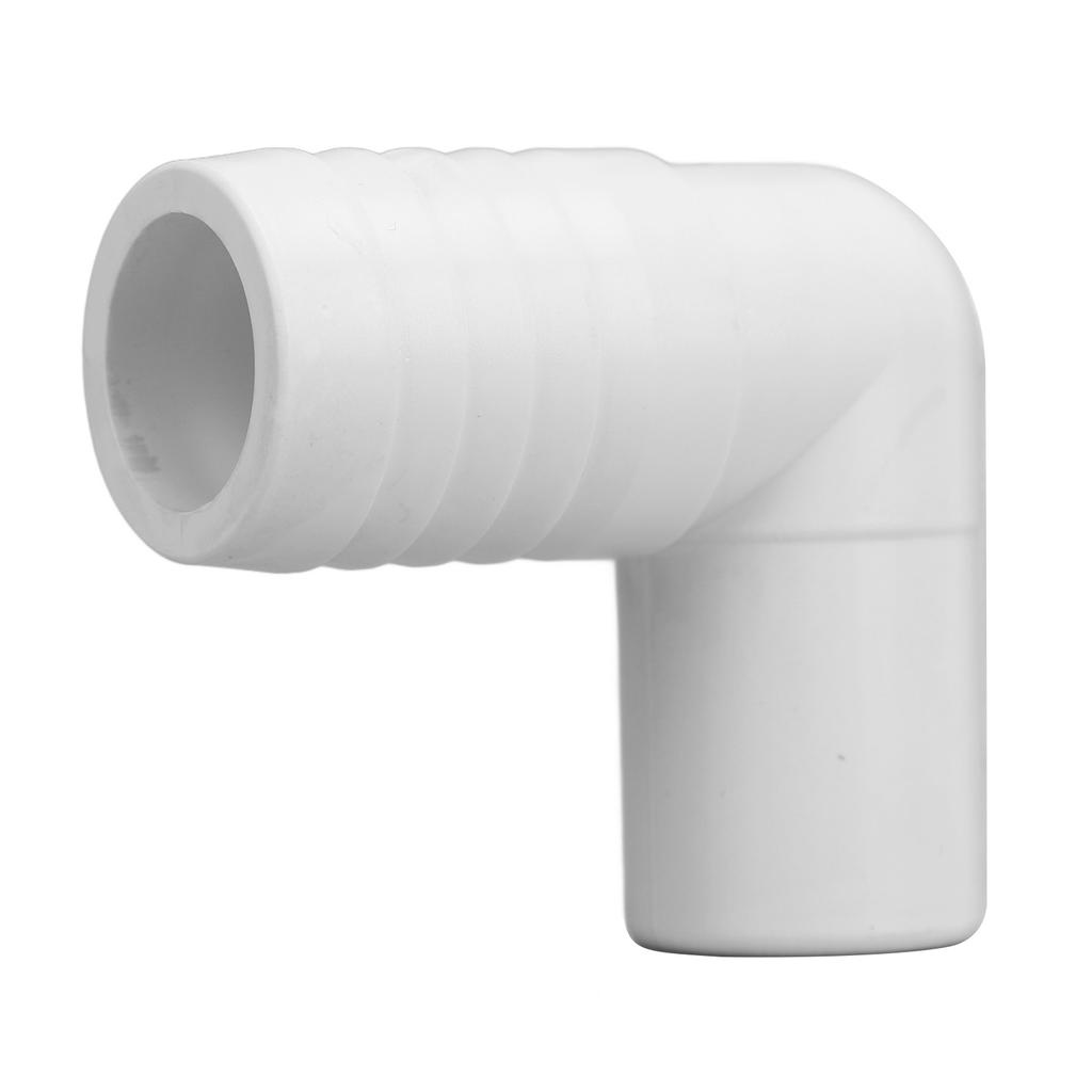 Bilge Pump Drain Connector 360 degrees  Rotatable ABS Drain Hose Fitting for G1100 Bilge Pump White