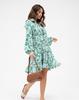 ISSA Plus Wedge Shirt Dress