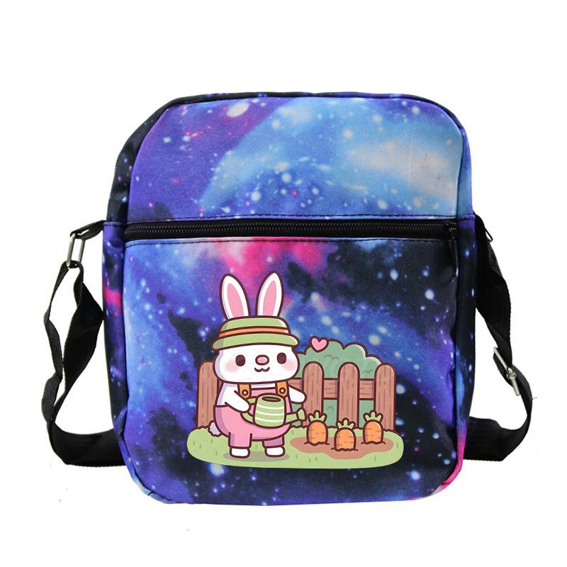 Cute Children's Casual Shoulder Bag Male and Female Students Portable Crossbody Bag Campus Trend