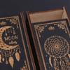 Wood Push Pull Tarots Card Storage Box Portable Card Container Astrology Trinkets Box Divination Card Storage Case