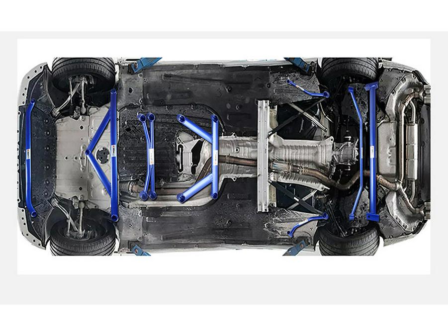 Compatible Sway Bar Chassis Strengthening Parts for 8th–11th Gen Civic, with Specific Compatibility for 10th Gen Models.