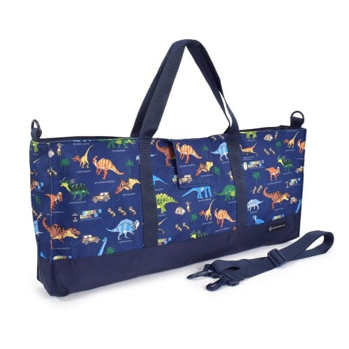 COLORFUL CANDY STYLE Melodica Case, Water-Repellent and Lightweight, "Discover! Explore! Dinosaur Continent" (Navy), Water-Repellent, Lightweight, Sta