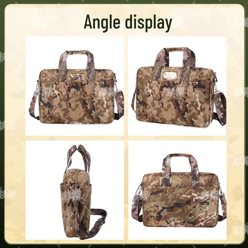 Shan Shuo Camouflage Laptop Briefcase