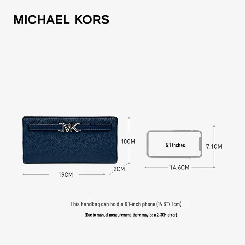 Michael Kors Reed Large Pebbled Leather Wallet