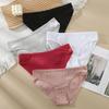 Γυναικεία Εσώρουχα από Καθαρό Βαμβάκι Χαμηλοκάβαλα Σλιπ Σέξι Δαντελωτά Διαπνέοντα Αόρατα Γυναικεία Τριγωνικά Καλσόν