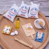1Set Dollhouse Miniature Simulation Whisk Flour Bag Modle Diy Doll House Accessories Furniture Decor
