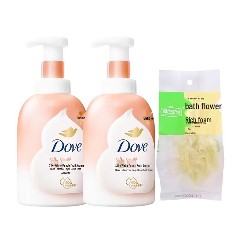 Dove White Peach Creamy Shower Foam