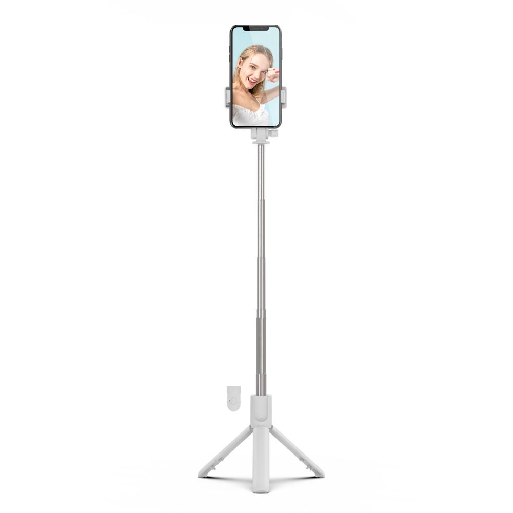 With Fill Light Mobile Phone Selfie Stick Live Streaming Bracket for Video Recording/Photo/Vlog