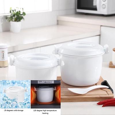 Reliable Quality Microwave Oven Rice Cooker Food Steamer Pot Cooking Utensil Insulation Lunch Box
