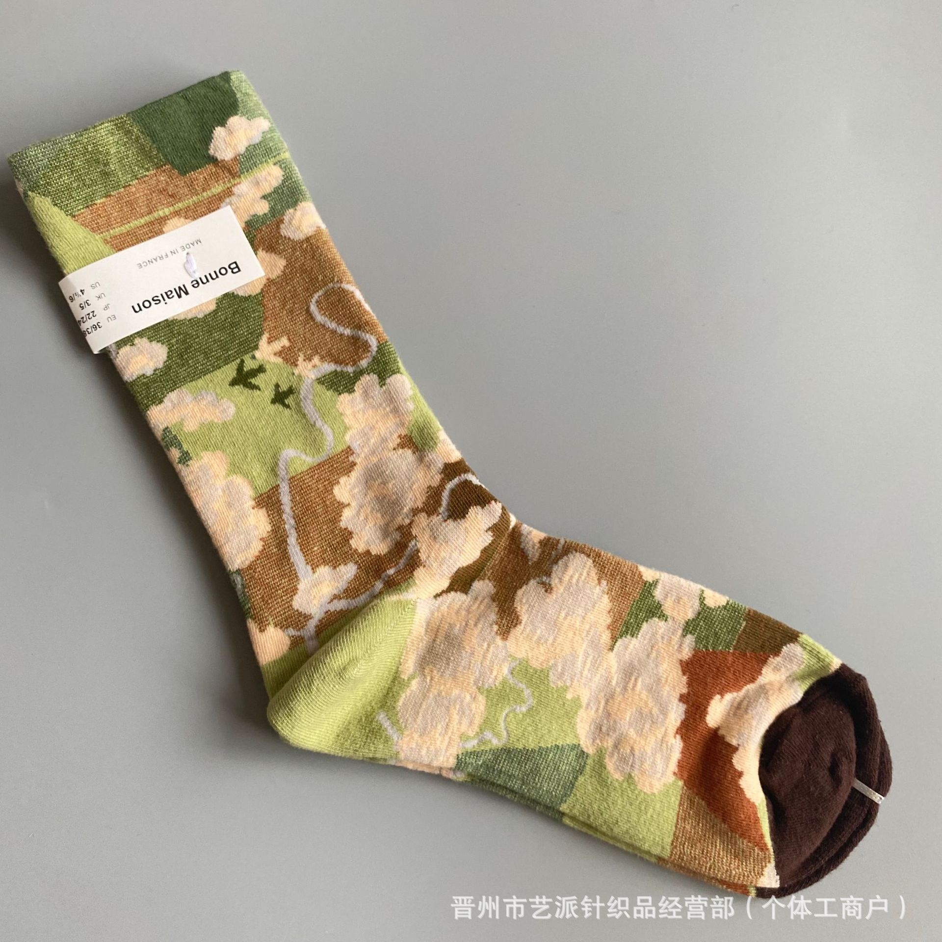 

Oil Painting Women s Mid-calf Socks One Size