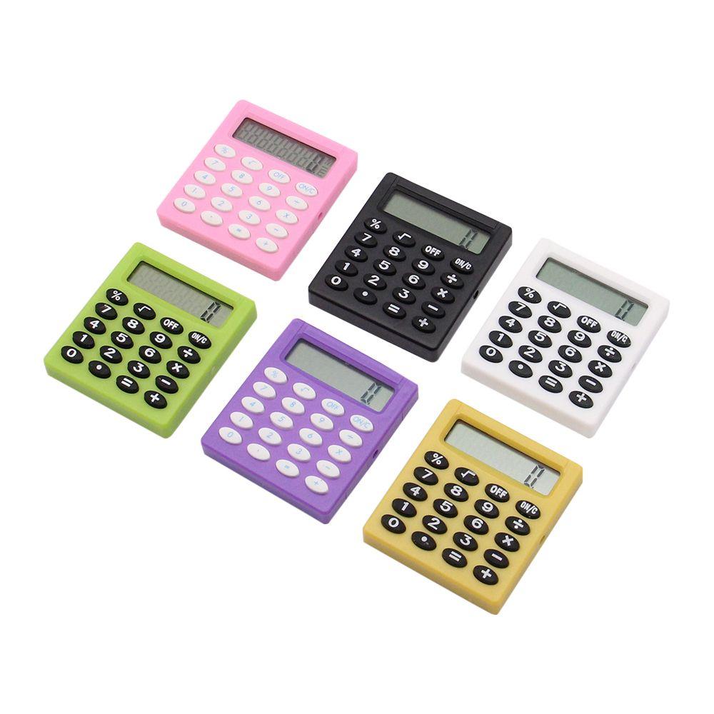 Color Stationery Student Digit Calculator Pocket Calculator Small Square Calculator Mini Calculator