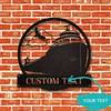 Custom Metal Wall Art Lake Freighter Home Decor Modern Maritime