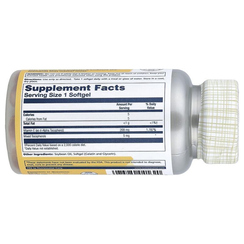 Vitamin E, 50 Softgels