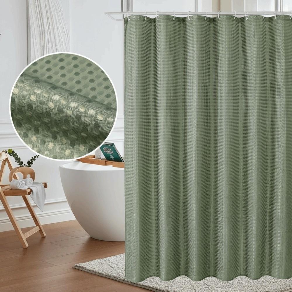 Mildew-Proof Shading Curtain Solid Color Partition Curtain New Shower Curtain Dormitory