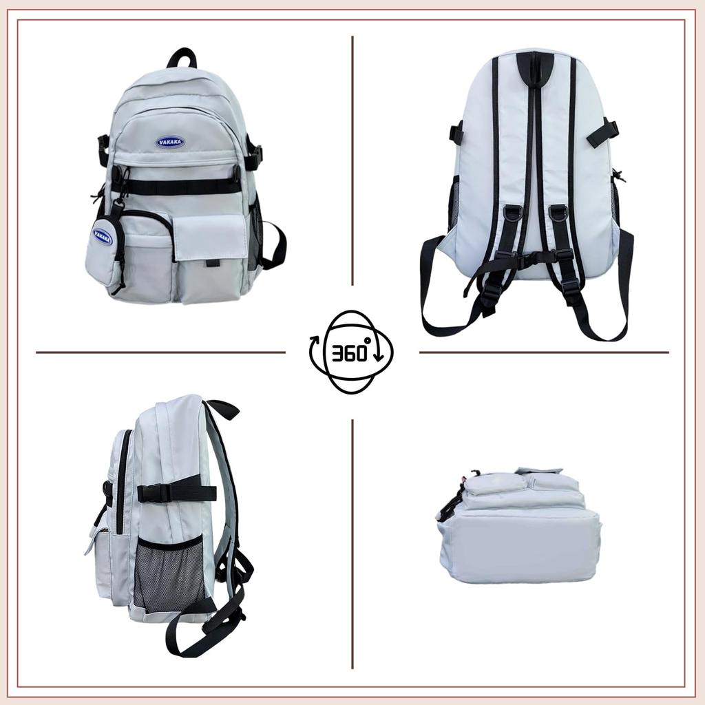 HeiDiga Large Popular for High and Korean Business Backpack for with Separate Pouch for Black Suitable for School and Excursions Women's Backpack,
