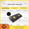 Household Rubber Threshold Ramp for Curbs and Slopes: Car and Road Edge Climbing Pad