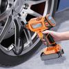Cordless Tire Inflator for Car Bike Motorcycle Ball Car Digital Air Compressor Pumps with Flashlight Portable